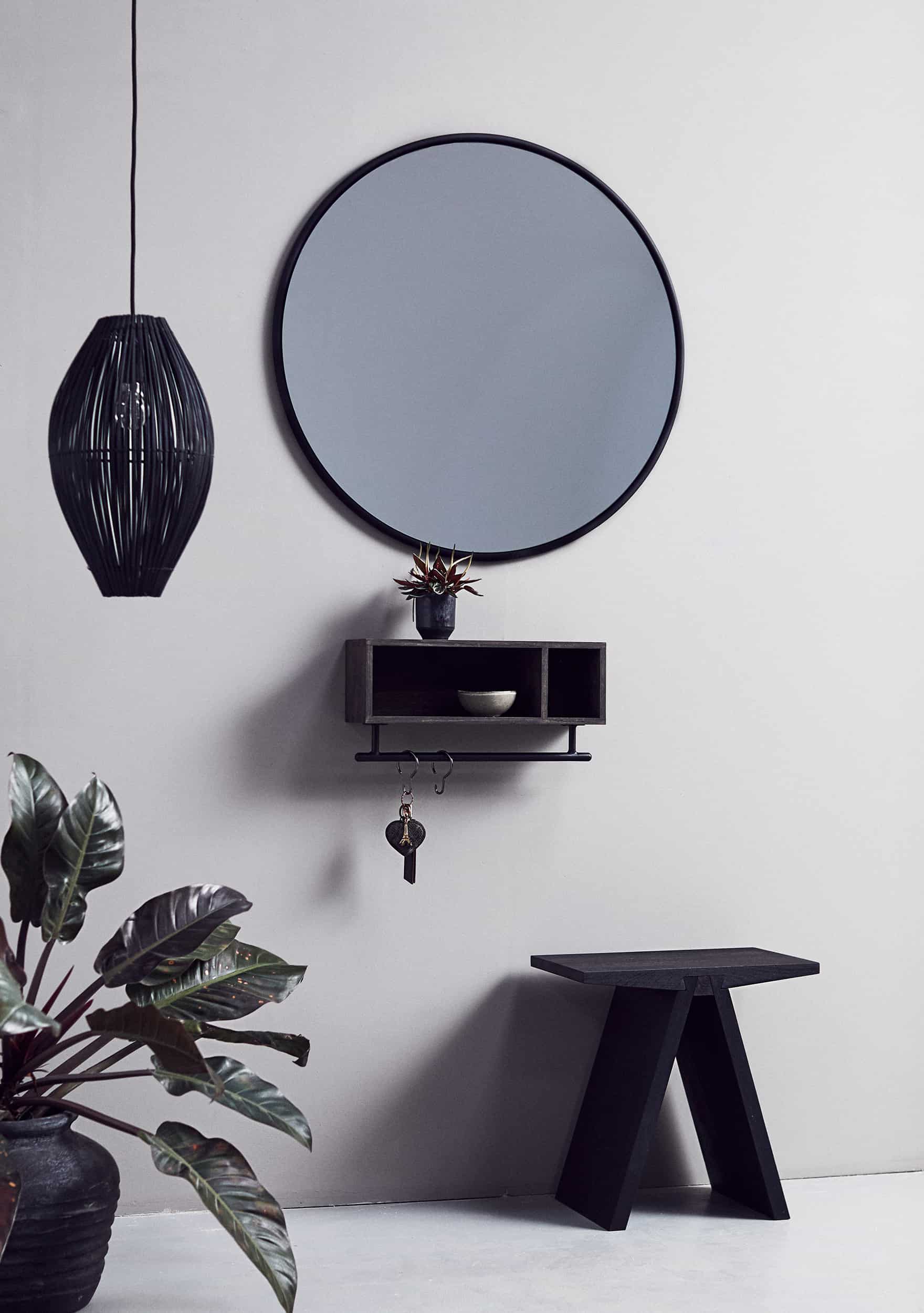 Angle Stool Black